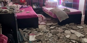 إصابة فلسطينية بعد انهيار سقف منزلها في مخيم عين الحلوة