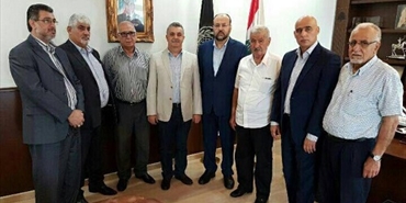 "التحالف" والعميد ضاهر يبحثان الأوضاع الأمنية والاجتماعية بالمخيمات