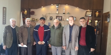 وفد فلسطيني عرض ورئيس بلدية العباسية قضية المنازل المتضررة في تجمع الشبريحا