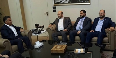 «حماس» التقت اللواء«ابراهيم» وناقشت الأوضاع الفلسطينية والجهود المبذولة لاتمام المصالحة