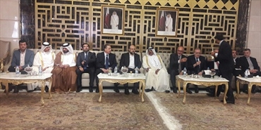 حماس تُعزي السفير القطري في بيروت بوفاة الأمير الشيخ خليفة