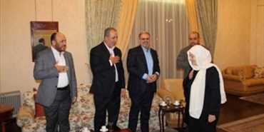 الحريري استقبلت وفداً من حركة حماس وعرضت معه الأوضاع الفلسطينية