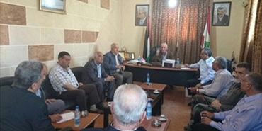 أبو عرب يلتقي قيادة فصائل الـ"منظمة" في "عين الحلوة"