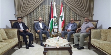 بركة يبحث مع زيدان في بيروت الأوضاع الفلسطينية العامة