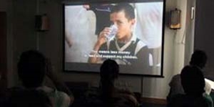 افتتاح أسبوع السينما الفلسطينية في مخيم البداوي