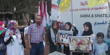 فلسطينيون ولبنانيون يحيون ذكرى مجزرة صبرا وشاتيلا