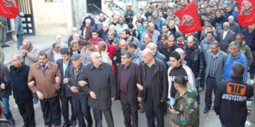 مسيرة جماهيرية في البداوي احياء للذكرى 30 لحزب الشعب