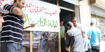 جمعية الفرقان : 25 مليون بالإضافة إلى 290 طرد غذائي وزعت على النازحين في مخيم عين الحلوة‎