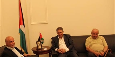 السفير دبور يستقبل وفدا من حركة امل برئاسة النائب علي خريس