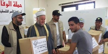 الإنسانية بالتنسيق مع حملة الوفاء الأوروبية تقدم مساعدات عينية للنازحين في مخيمات الرشيدية البص والقاسمية