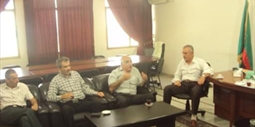 وفد من الجبهة الشعبية لتحرير فلسطين يزور مقر قيادة اقليم جبل عامل في حركة امل في مدينة صور