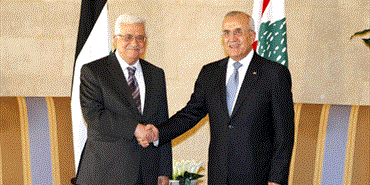 تحييد السلاح الفلسطيني عن الصراع الداخلي والحقوق المدنية للاجئين أبرز الملفات لقاء سليمان ـ عباس