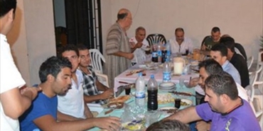 الأستاذ محمود حوراني أولم على شرف مدراء الاونروا