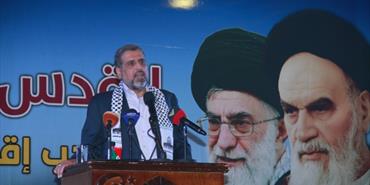 رمضان عبدالله خلال افطار لجنة دعم المقاومة في فلسطين: العالم العربي يقف الأن على حافة سايكس بيكو جديدة اخطر من السابقة