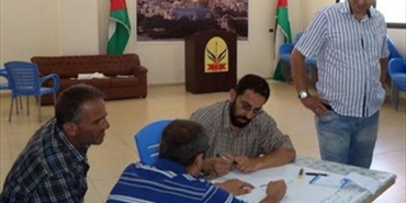 ورشة عمل للجنة تحسين مخيم الرشيدية لمناقشة عدد من المشاريع