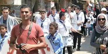 لجنتا مهرجان حق العودة ومسيرة العودة تحيي يوم القدس العالمي في مخيم البداوي