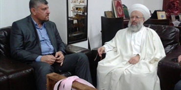 الشيخ ماهر حمود يستقبل مسؤول حركة الجهاد الإسلامي ابو عماد الرفاعي