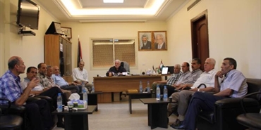 وفد الفصائل الفلسطينية واللجان الشعبية يزور العردات
