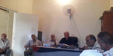 لجان الاحياء والقواطع في عين الحلوة تلتقي لجنة المتابعة الفلسطينية