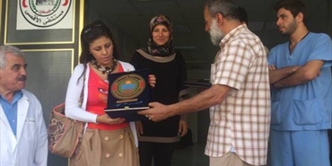 اللواء المقدح يستقبل الطليان في بدر عين الحلوة
