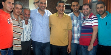 العميد اللينو وتجار سوق الخضار