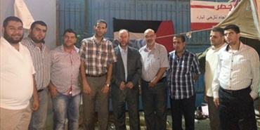 الرابطة الإسلامية تزور خيمة اعتصام نهر البارد بوفد مركزي وتدعو باقي المخيمات للتضامن مع الأهالي