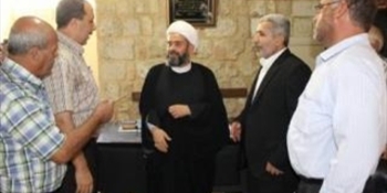 اسماعيل بحث مع وفد فلسطيني الأوضاع الداخلية والإقليمية