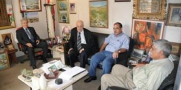 جبهة التحرير الفلسطينية تلتقي الرئيس الحص