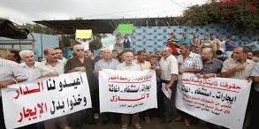 فتح والجهاد أمام خيمة الاعتصام.. الأهالي مستمرون بالاعتصام حتى نيلهم حقوقهم