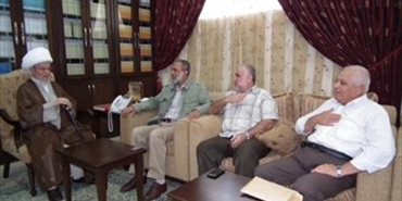المقدح بعد لقائه النابلسي: لا وجود للنصرة وداعش في عين الحلوة