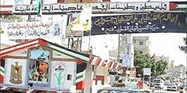 وفد اقاليم الاردن في فتح زار المخيمات الفلسطينية في بيروت