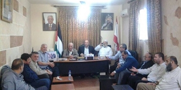 اللجنة السياسية الفلسطينية الموحدة تعقد اجتماعها في مقر اللواء ابو عرب
