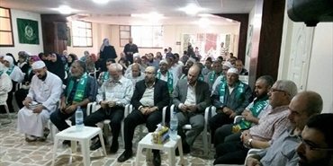 حماس تكرّم الحجاج في مخيم البداوي‎