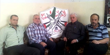 وفود عديدة تزور العميد شبايطة في عين الحلوة