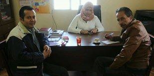 الجبهة الديمقراطية تلتقي مديرة جمعية زيتونة للتنمية الاجتماعية