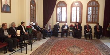 جول للجبهة الشعبية في صيدا بمناسبة الميلاد المجيد