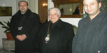 حركة فتح تزور مطران بعلبك الياس رحال