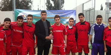 حماس تنظم دورة كرة قدم في البداوي بمناسبة ذكرى انطلاقتها