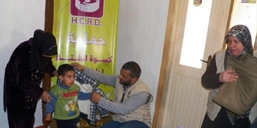 الوقفية الانسانية للاغاثة والتنمية تقدّم كسوة الشتاء للأطفال المحتاجة في صور