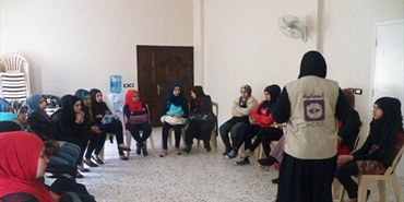 حلقة تربوية للوقفية الانسانية للاغاثة والتنمية وجمعية البرامج النسائية