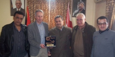 قائد الامن الوطني اللواء ابو عرب يكرم منظمة جنيفا كول