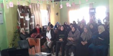 نهر البارد: إجتماع لأهالي حي المهجرين في مؤسسة نبع