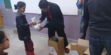 الرابطة الأسلامية لطلبة فلسطين تنفذ حملة (كلها كيلو) تحت رعاية "الاونروا" جمعية الرأفة