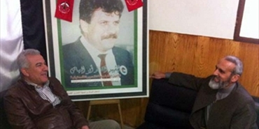 اليوسف يستقبل في عين الحلوة الشيخ جمال محمد وخالد زيدان