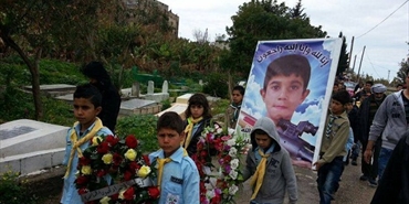 كشافة الإسراء نعت الطفل مصطفى محمود المصطفى