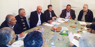 اجتماع للقوى السياسيه الفلسطينيه في اقليم الخروب