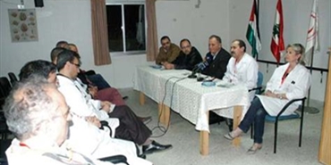 وفد من «تجمع الأطباء الفلسطينيين في أوروبا» يجول على المستشفيات الفلسطينية في لبنان