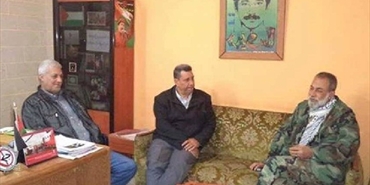 الجبهة الشعبية تبحث مع المقدح أوضاع المخيمات الفلسطينية في لبنان