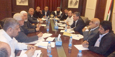 اجتماع موسع في سفارة فلسطين وتوافق رسمي على مبادرة حماية المخيمات