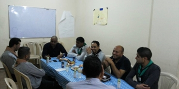 مجموعة نابلس الكشفية تلتقي جمعية الشروف